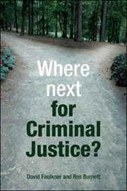 Where next for criminal justice? cover image