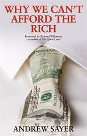 Why we can't afford the rich cover image