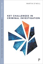Key challenges in criminal investigation cover image