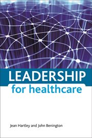 Leadership for healthcare cover image