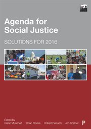 Agenda for social justice: solutions for 2016 cover image