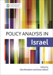 Policy analysis in Israel cover image