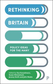 RETHINKING BRITAIN : policy ideas for the many cover image