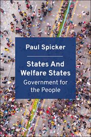 States and welfare states : government for the people cover image