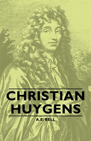 Christian huygens cover image