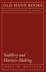 Saddlery and Harness-making cover image