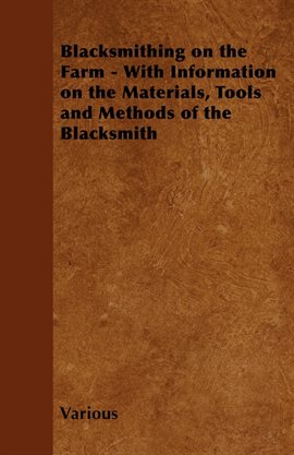 Cover image for Blacksmithing on the Farm