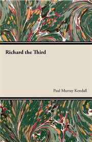 Richard the Third: the great debate cover image