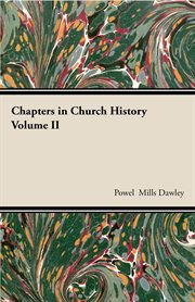 Chapters in church history cover image