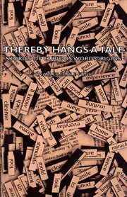 Thereby hangs a tale: stories of curious word origins cover image