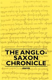 Anglo-Saxon Chronicle cover image