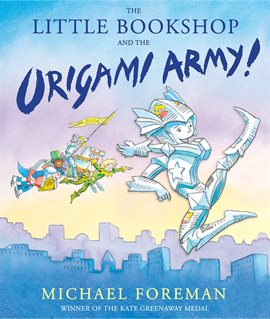 Cover image for The Little Bookshop and the Origami Army