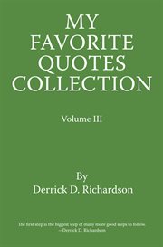 My favorite quotes collection, volume iii cover image