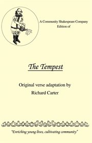 A community shakespeare company edition of the tempest cover image
