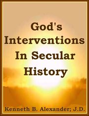 God's interventions in secular history cover image