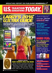 Larry's 2016 u.s. tax guide. 'Supplement' for U.S. Expats, Green Card Holders and Non-Resident Ali cover image