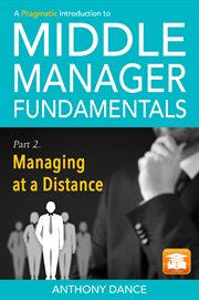 Managing at a distance cover image