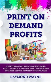 Print on demand profits cover image