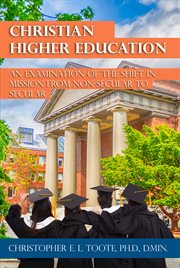 Christian higher education cover image