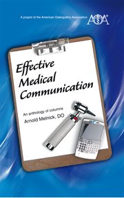 Effective medical communication. An Anthology of Columns cover image
