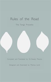 Rules of the road. The Tonga Proverbs cover image