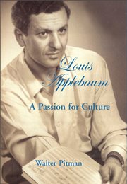 Louis Applebaum: a passion for culture cover image