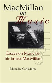 MacMillan on music: essays on music cover image