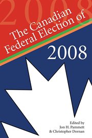 The Canadian federal election of 2008 cover image