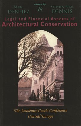 Cover image for Legal & Financial Aspects of Architectural Conservation