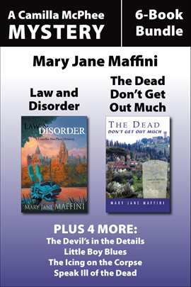 Cover image for Camilla MacPhee Mysteries 6-Book Bundle