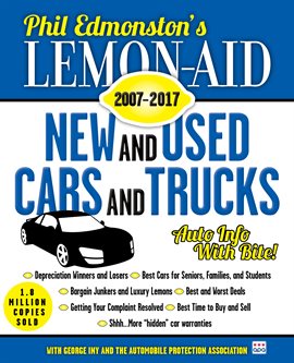 Cover image for Lemon-Aid New and Used Cars and Trucks 2007–2017
