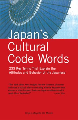 Cover image for Japan's Cultural Code Words