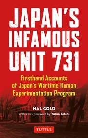 Unit 731: testimony cover image