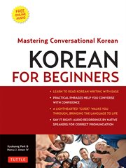 Korean for beginners: mastering conversational Korean cover image