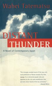 Distant Thunder: a Novel of Contemporary Japan cover image