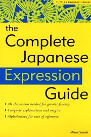 The complete Japanese expression guide cover image