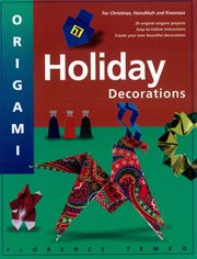 Origami holiday decorations for Christmas, Hanukkah and Kwanza cover image