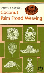 Coconut palm frond weaving cover image