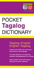 Pocket Tagalog dictionary cover image