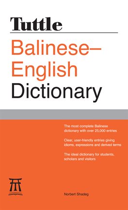 Cover image for Tuttle Balinese-English Dictionary