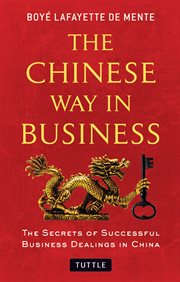 The Chinese way in business cover image