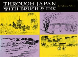Cover image for Through Japan With Brush & Ink