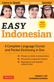 Easy Indonesian: learn to speak Indonesian quickly! cover image