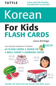 Tuttle Korean for kids flash cards: a learning guide for parents & teachers cover image