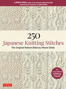Cover image for 250 Japanese Knitting Stitches