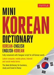 Mini Korean dictionary : Korean-English, English-Korean cover image