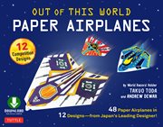 Out of this world paper airplanes ebook cover image