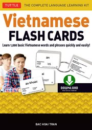 Vietnamese flash cards ebook. The Complete Language Learning Kit (200 digital flash cards, 32-page Study Guide, free download or s cover image