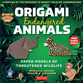 Cover image for Origami Endangered Animals eBook