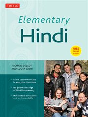 Elementary Hindi : an introduction to the language cover image